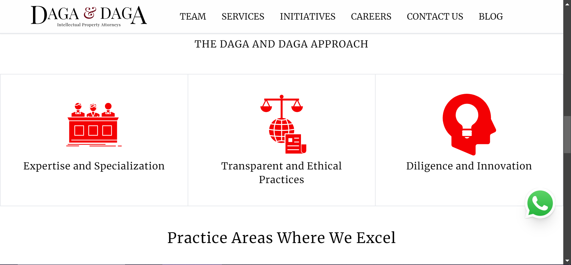 slide image Daga home page